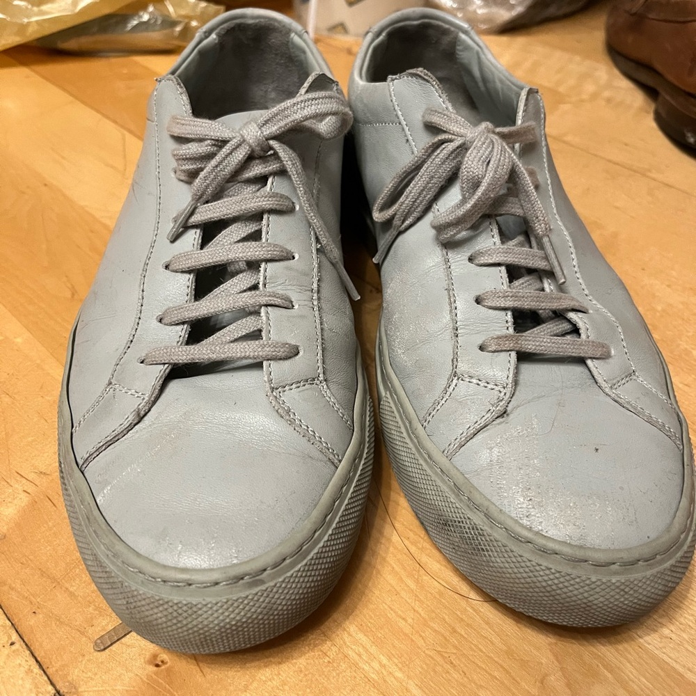 Grey Achilles common projects size 41